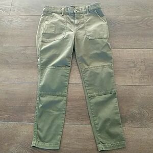 Vince Olive Green Military Cargo Pants 27